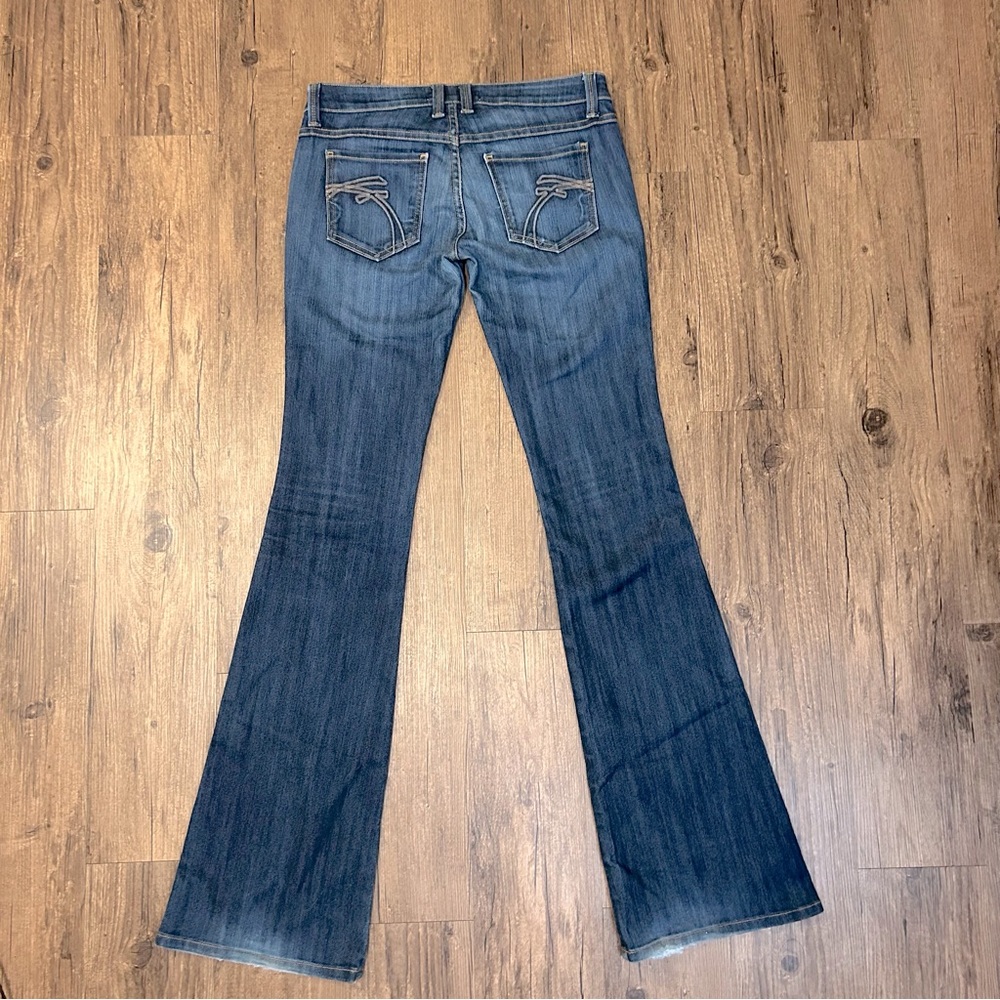 Frankie B Vintage Y2K Low Rise Flare Bootcut Jeans - Picture 2 of 13